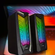 Колонки для комп'ютера та ноутбука JEDEL S524 RGB 2.0, З RGB-підсвіткою, 6 вт