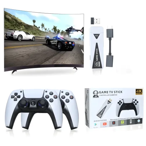 Ігрова консоль/приставка 2.4G WIRELESS CONTROR GAMEPAD 4K M8PRO, Два джойстики - фото 2