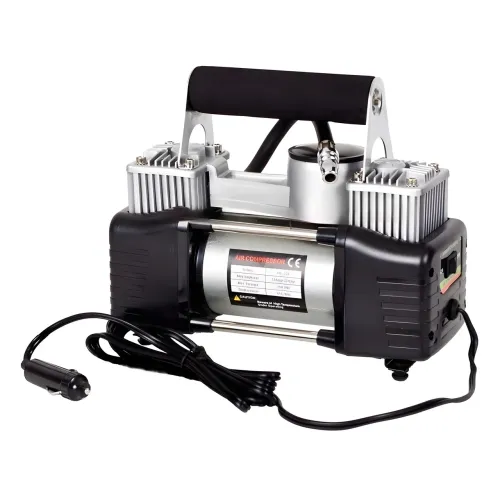 Компресор автомобільний двопоршневий Air Compressor 12v 628-4x4 - фото 2