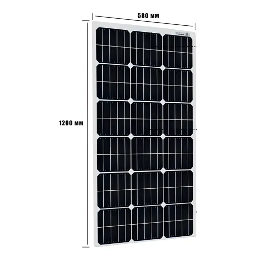 Сонячна панель UKC SA-100, 18V, 100 W, 120*58*3 - фото 6