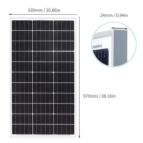 Сонячна панель UKC SA-200, 36V, 200 W 158*80*3 - фото 6