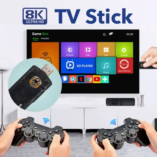 Ігрова приставка GAME BOX X8, 10000+ Іг, 14 акумуляторів, Android - фото 2