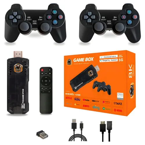 Ігрова приставка GAME BOX X8, 10000+ Іг, 14 акумуляторів, Android - фото 10