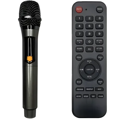 Акустична система, Колонка з мікрофоном ZXX-5506, 30 Вт, 25х56х24см - фото 5