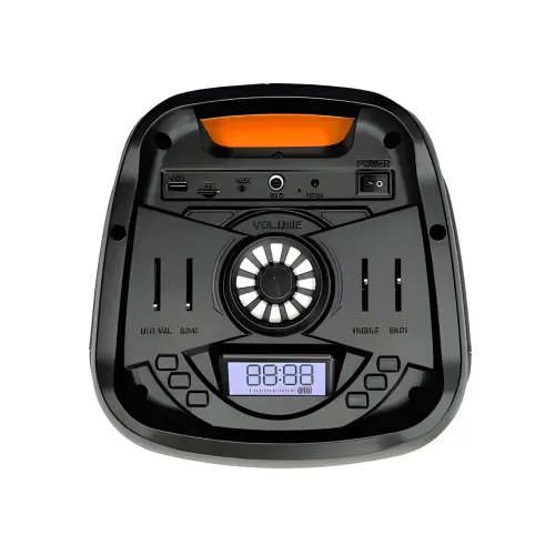 Акустична система, Колонка з мікрофоном ZXX-5506, 30 Вт, 25х56х24см - фото 6