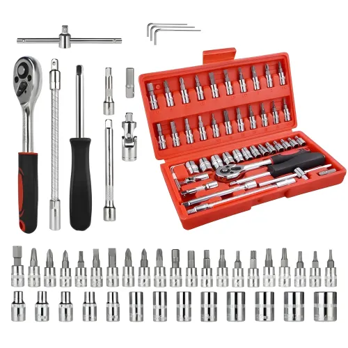 Набір інструментів Piece Tool Set 46 предметів в ударостійкому кейсі - фото 2