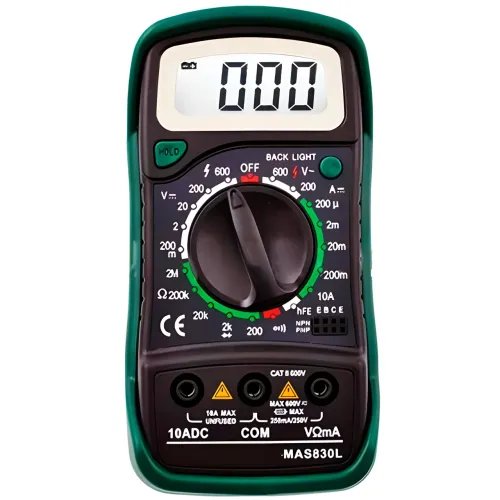 Мультиметр цифровий MZ MAS830L - фото 6
