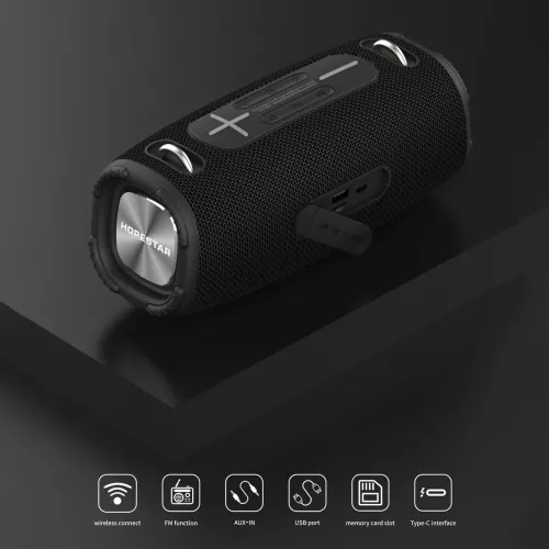 Портативная беспроводная колонка Hopestar H50, 20w, водонепроницаемая - фото 3