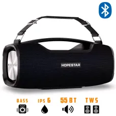 Колонка бездротова Hopestar A6 pro, 55 W, із захистом від води