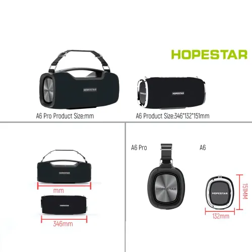 Колонка беспроводная Hopestar A6 pro, 55w, с защитой от воды - фото 4