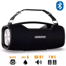 Колонка бездротова Hopestar A6 pro, 55 W, із захистом від води