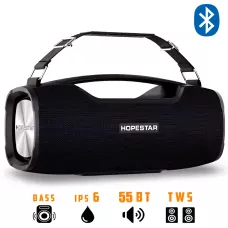 Колонка бездротова Hopestar A6 pro, 55 W, із захистом від води