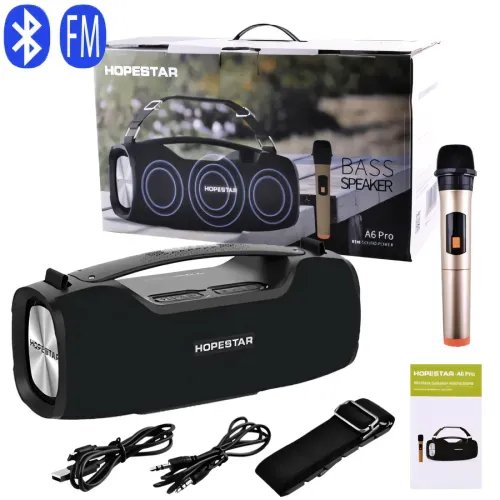 Колонка беспроводная Hopestar A6 pro, 55w, с защитой от воды - фото 8