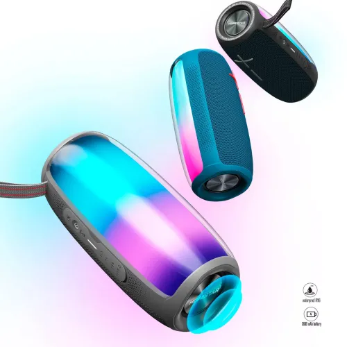 Бездротова вологозахищена колонка Hopestar p40 Pro, 20 W, 3600 mAh Камуфляж - фото 2