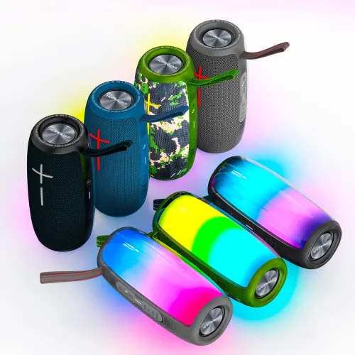 Бездротова вологозахищена колонка Hopestar p40 Pro, 20 W, 3600 mAh Камуфляж - фото 4