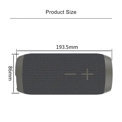 Портативна Bluetooth-колонка Hopestar P7, 10w, 2000 mAh, вологозахищена - фото 8