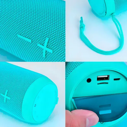 Портативна Bluetooth-колонка Hopestar P7, 10w, 2000 mAh, вологозахищена Червоний - фото 4