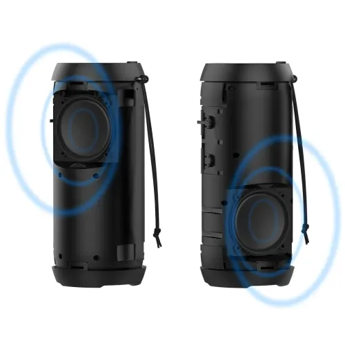 Портативна Bluetooth-колонка Hopestar P7, 10w, 2000 mAh, вологозахищена Сірий - фото 3