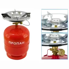 Газовый балон для кемпинга с горелкой Rainberg Rb-2236, 8л