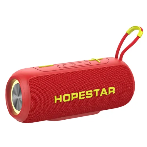 Колонка бездротова Hopestar p26, 10 W, 2400 mAh, Вологозахищена Ipx 7 Червоний - фото 2
