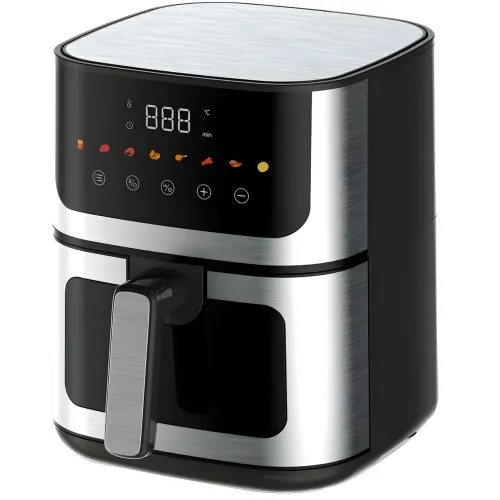Аэрогриль Rainberg RB-2268, аерофритюрница 4200w, 8L - фото 6