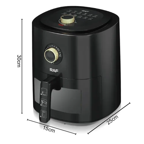 Аерогриль RAF R5332, Аерофритюрниця 1500w, 6L - фото 9