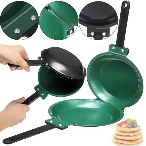 Двостороння сковорода для приготування млинців і панкейків Pancake Maker - фото 4