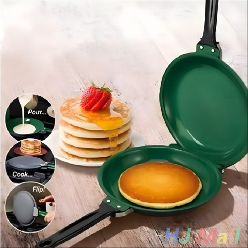 Двухсторонняя сковорода для приготовления блинов и панкейков Pancake Maker - фото 6