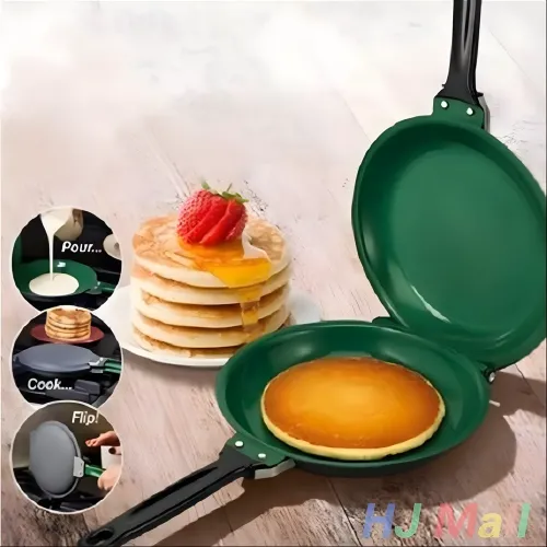Двостороння сковорода для приготування млинців і панкейків Pancake Maker - фото 6