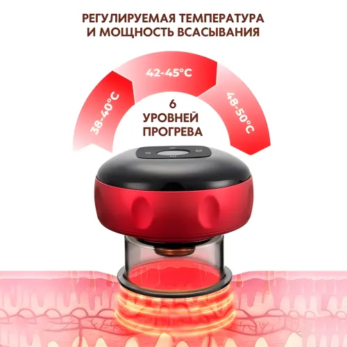 Вакуумний масажер LY-313 3-в-1 для розслаблення та оздоровлення - фото 4