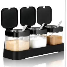 Набір баночок для зберігання спецій Seasoning bottle set