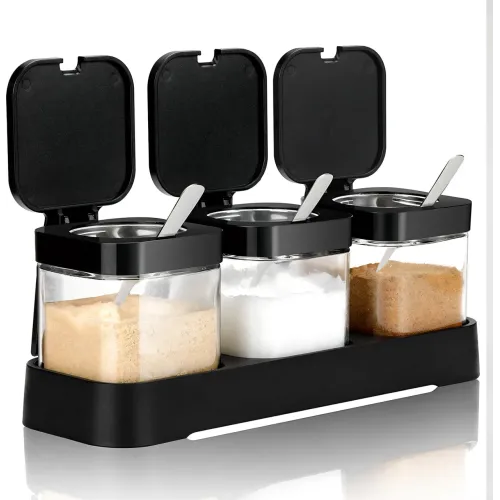 Набір баночок для зберігання спецій Seasoning bottle set