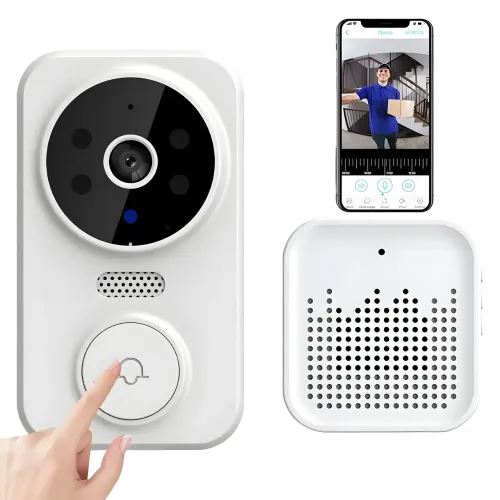 Дверний мінідзвінок із віддаленим доступом M8 WIFI APP ULOOKA with bell - фото 7