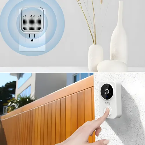 Дверний мінідзвінок із віддаленим доступом M8 WIFI APP ULOOKA with bell - фото 8