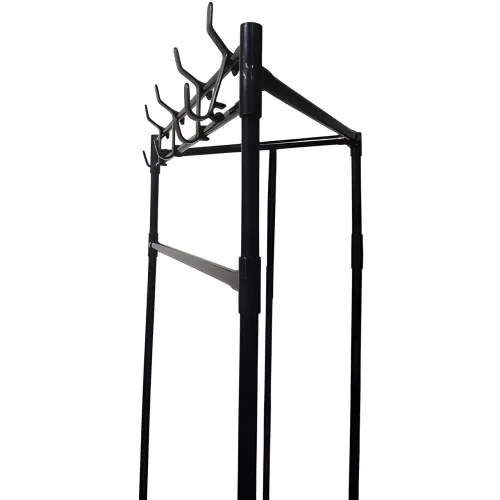 Кутовий вішак для одягу та взуття Corner Coat Rack підлоговий 185х40 см - фото 4