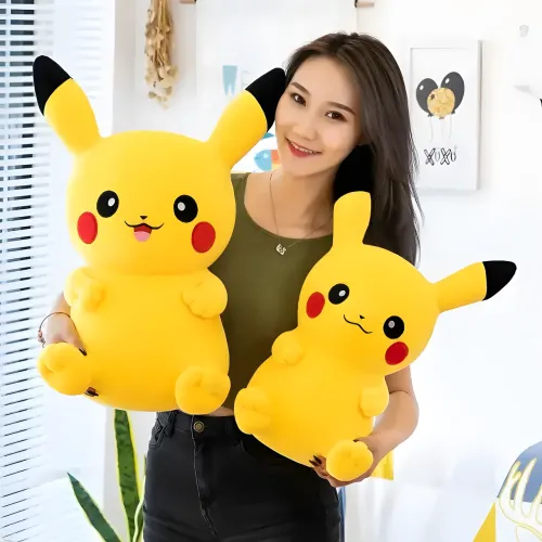 Мягкая плюшевая игрушка Пикачу 55 см - фото 4