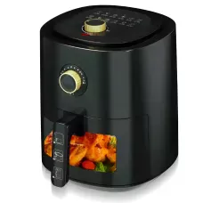 Аерофритюрниця, аерогриль BITEK BT-5332B Air Fryer 3500 Вт 6 л