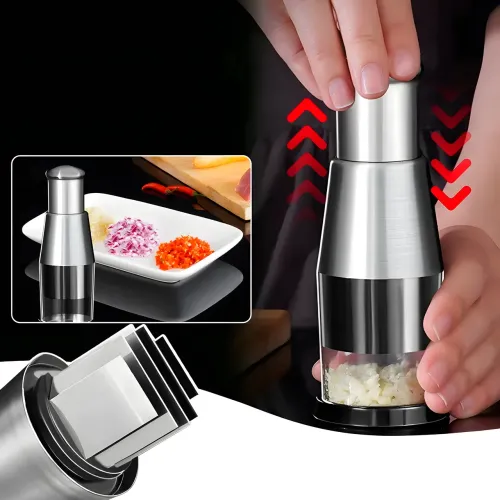 Кухонный измельчитель, Чесночница Potato cutter AND592 - фото 2