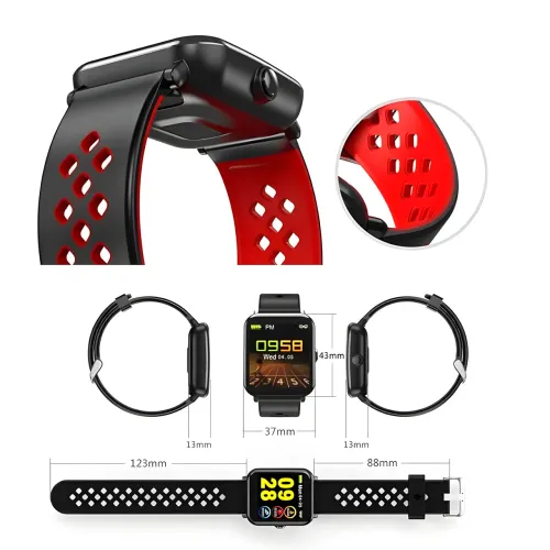 Умные смарт часы Smart Watch F5 Черный - фото 8