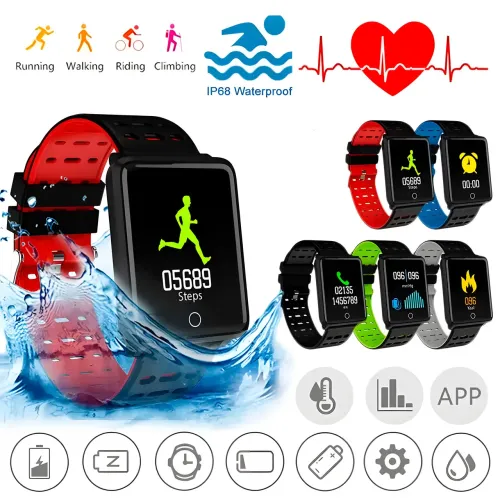 Розумний смарт-годинник Smart Watch F5 Чорний - фото 2