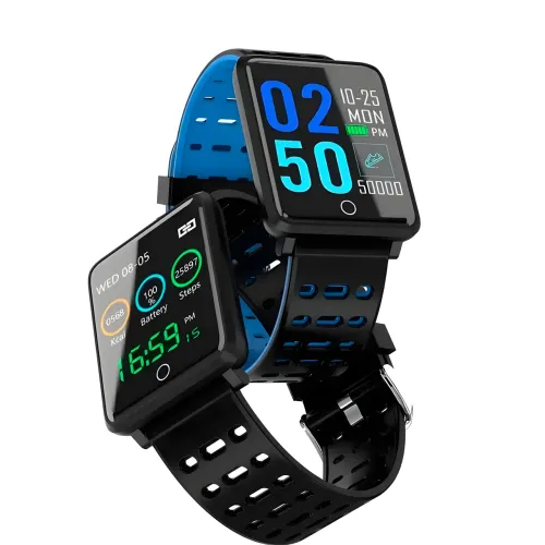 Умные смарт часы Smart Watch F5 Синий - фото 3