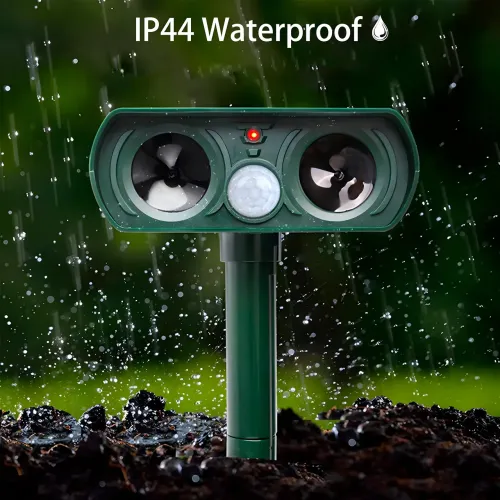 Ультразвуковий відлякувач кротів і гризунів Solar Pest Repeler ZF-858 на сонячній батареї - фото 4