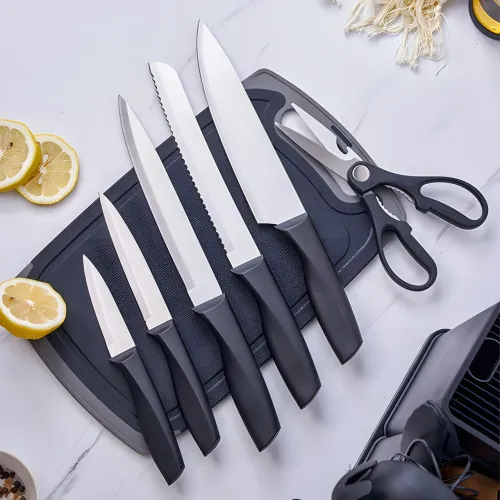 Силіконовий кухонний набір приладдя Kitchen stuff 19 предметів BLACK - фото 5