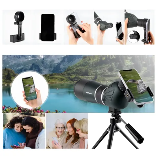 Подзорная труба - телескоп c штативом SPOTTING SCOPE 20-60x60 - фото 4