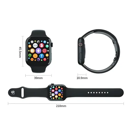 Смарт-годинник Smart Watch T55, вологозахист ip 67 - фото 7