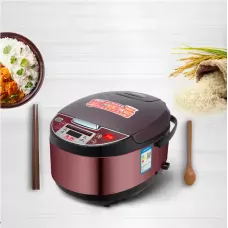 Рисоварка с чашей 5 л. Скороварка TK-08816 2000 Вт. Мультиповар Gold Diamond. Фритюрница 10 программ