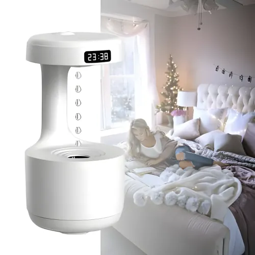 Антигравітаційний крапельний зволожувач повітря Anti Gravity Humidifier, 800 мл - фото 2