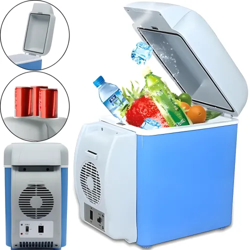 Портативний автохолодильник від прикурювача 12 V Portable Electronic Fridge Freezer PF-7535 на 7.5 л - фото 2