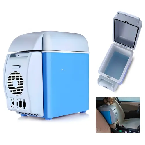 Портативний автохолодильник від прикурювача 12 V Portable Electronic Fridge Freezer PF-7535 на 7.5 л - фото 7