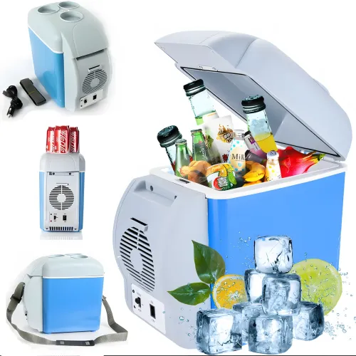 Портативный автохолодильник от прикуривателя 12V Portable Electronic Fridge Freezer PF-7535 на 7.5 л